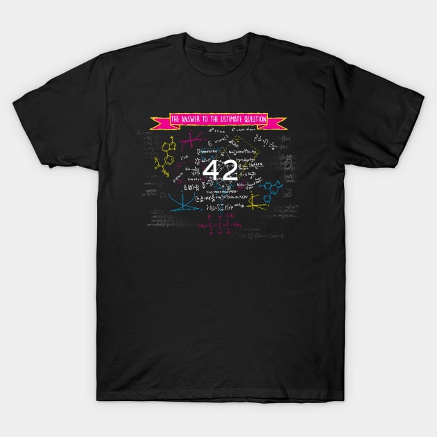 The answer to the ultimate question 42 T-Shirt by Bomdesignz